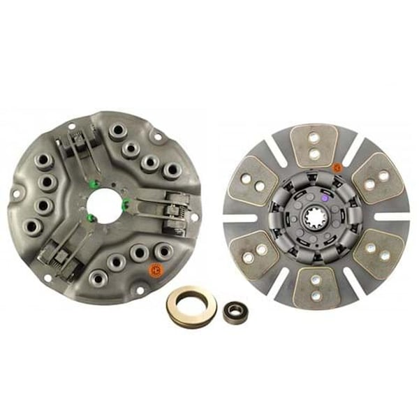 Aftermarket D280462 KIT2 12 Single Stage Clutch Kit, w BearingsReman Fits Allis Chalmers D280462 KIT2-HYC - main
